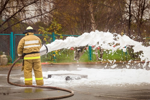 AFFF firefighting foam