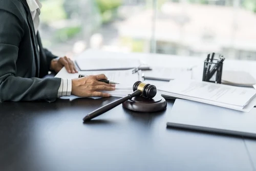 San Diego birth injury lawyer preparing lawsuit document